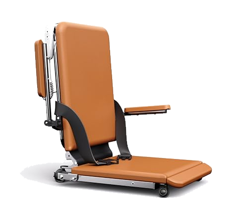 MediHoist Steel Electric Floor Lift Chair with Wheels and PU Cushion