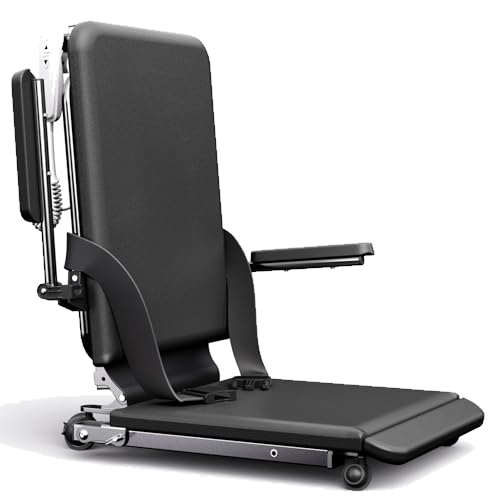 Upgrade Steel Electric Lift Chair with Advanced Wheels and PU Cushion